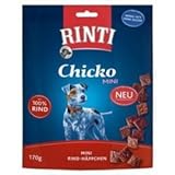 Rinti Chicko Mini - kl. Stückchen Rind | 9 x 170g Hundesnack