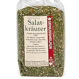 Bremer Gewürzhandel Salatkräuter Gewürzmischung, grob gemahlen, bunter Mix aus Salatkräutern, aromatische Kräuter für Dressings, Kräuterbutter und Saucen, 100g