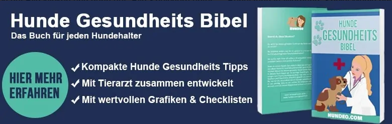 Werbung Hunde Gesundheitsbibel.